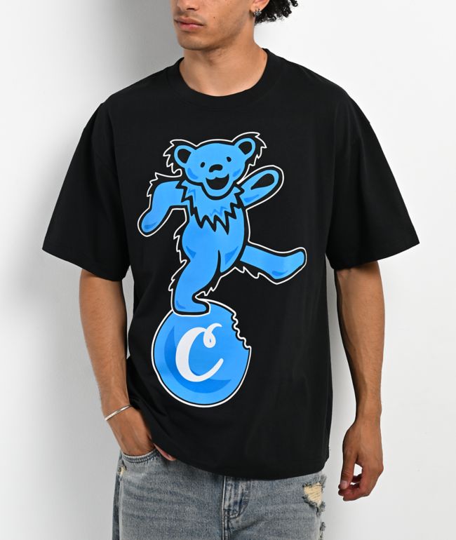 Cookies x Grateful Dead Balancing Bear Black T-Shirt - Cookies Clothing