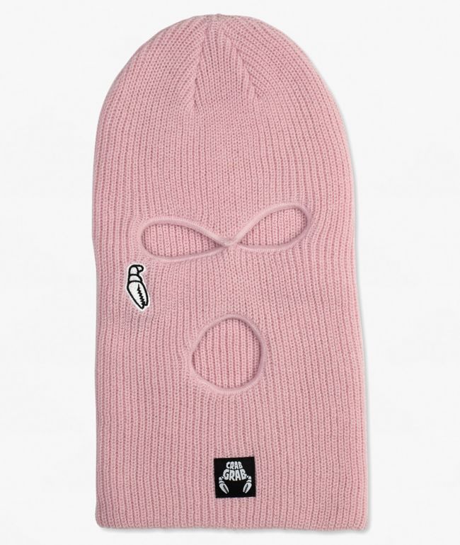 Crab Grab Goon Mask Pink Balaclava - Crab Grab