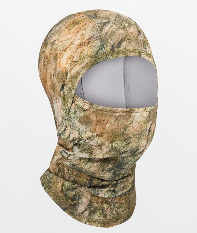 686 Hurra Khaki Gruge Hinged Brown Balaclava - 686