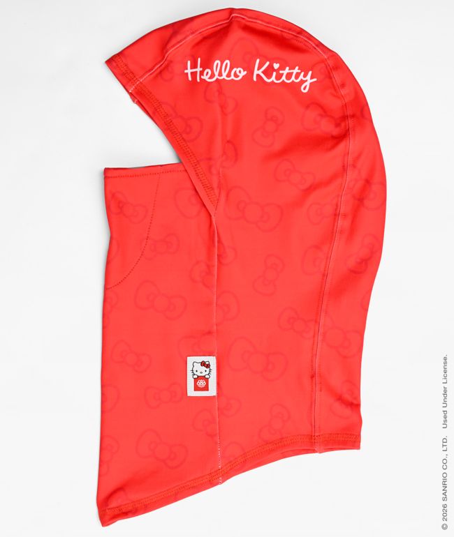 686 x Hello Kitty Hurra Red Hinged Balaclava - 686