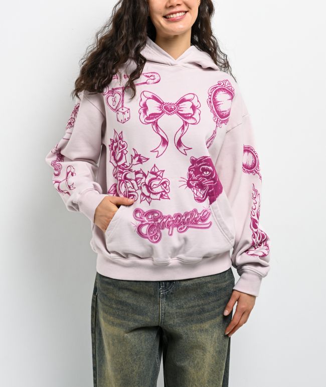 Empyre Scattered Pink Hoodie - Empyre