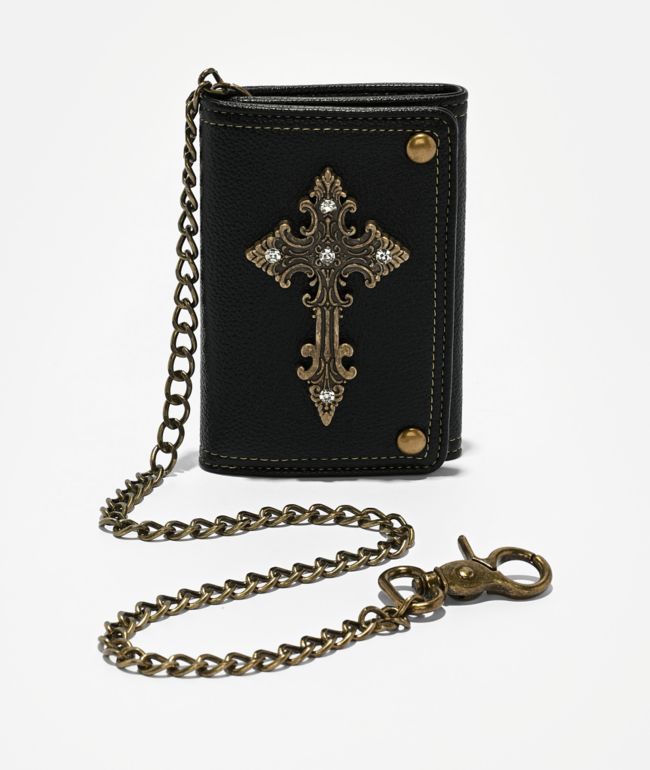 Ninth Hall Sanctuary Black Chain Wallet - Ninth Hall