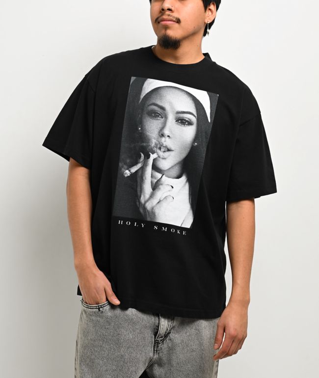 Popular Demand Holy Smoke Black T-Shirt - Popular Demand