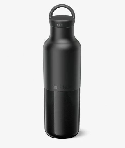 Klean Kanteen Rise Classic Arch Loop Cap Black Water Bottle 20 oz - Klean Kanteen