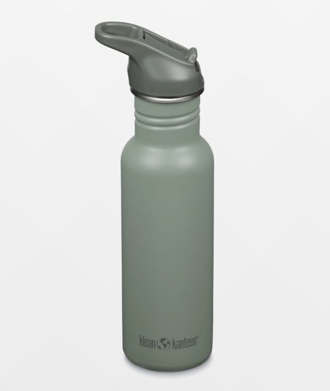 Kleen Kanteen Classic Flip Seal Sea Spray Green Water Bottle 18oz - Klean Kanteen