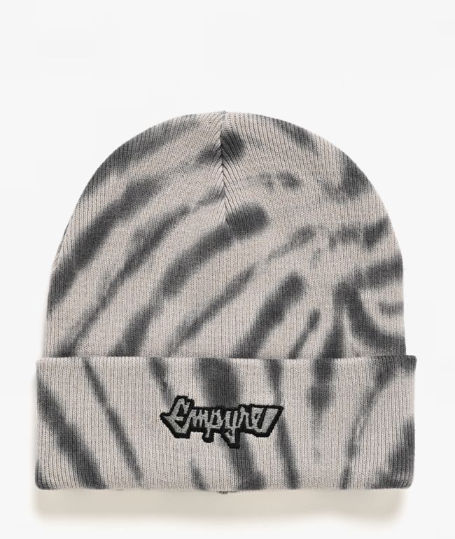 Empyre Grey Tie Dye Beanie - Empyre