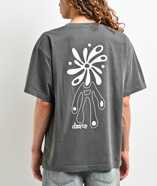 Dravus Climb Grey Wash T-Shirt - Dravus