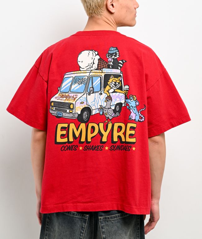 Empyre Ice Cream Truck Red T-Shirt - Empyre