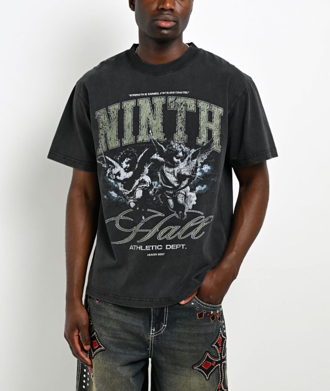 Ninth Hall Campus Classic Volume 2 Black Wash T-Shirt - Ninth Hall