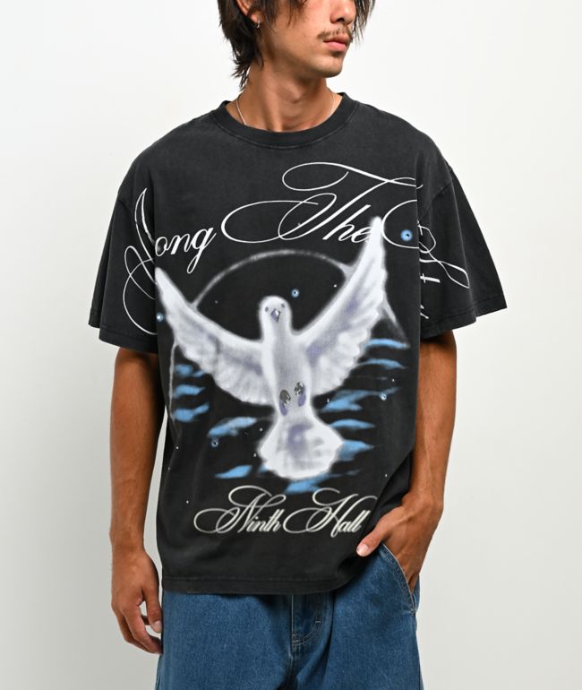 Ninth Hall Among The Stars Vintage Black T-Shirt - Ninth Hall