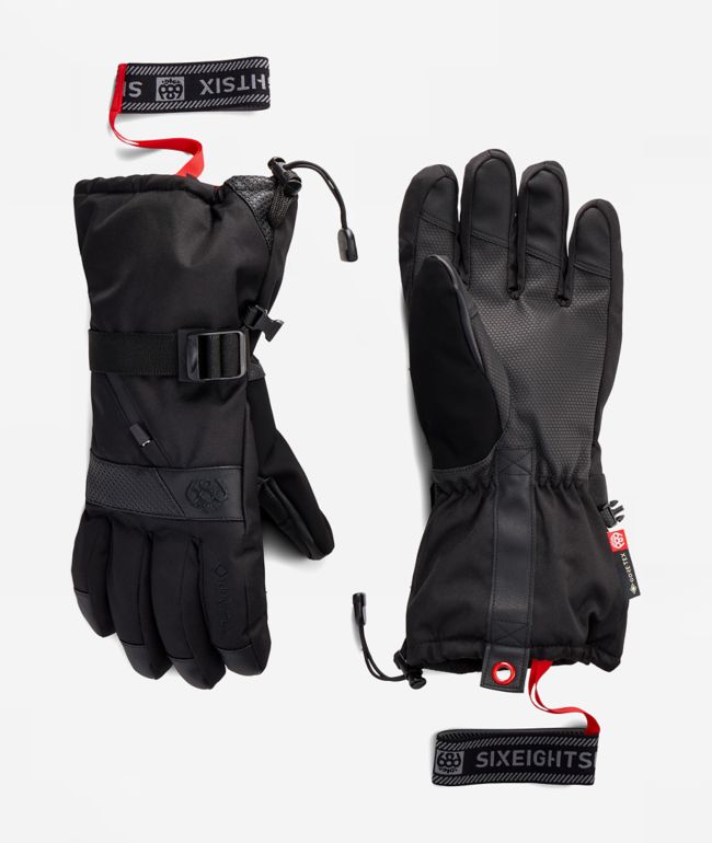 686 Smarty GORE-TEX Black Snowboard Gloves - 686