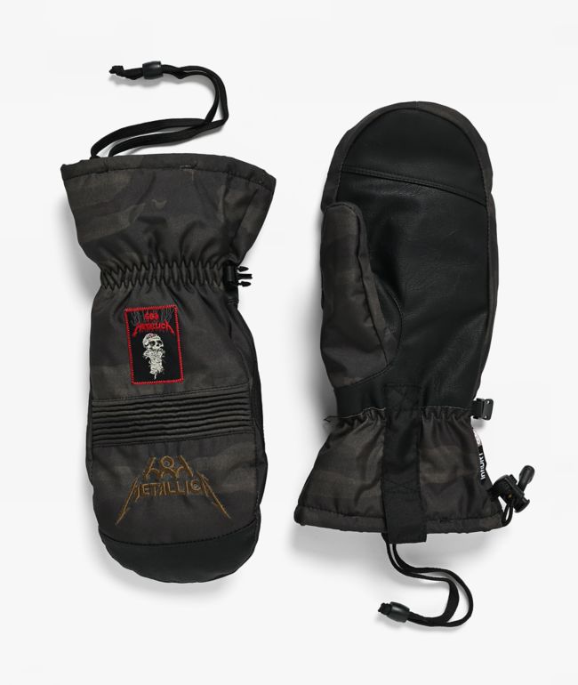 686 x Metallica Lander™ Camo 10K Snowboard Mittens - 686