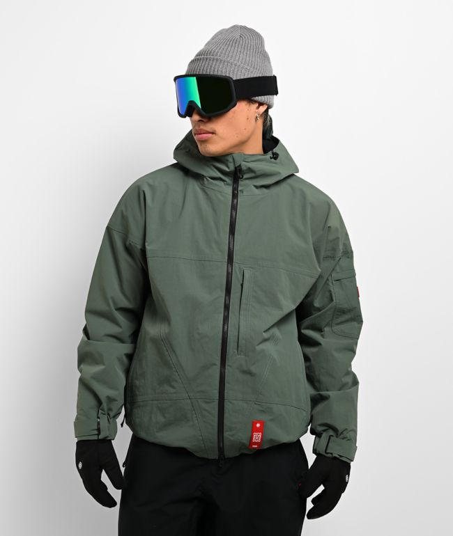 686 Dojo® Faded Green Crinkle 20K Snowboard Jacket - 686