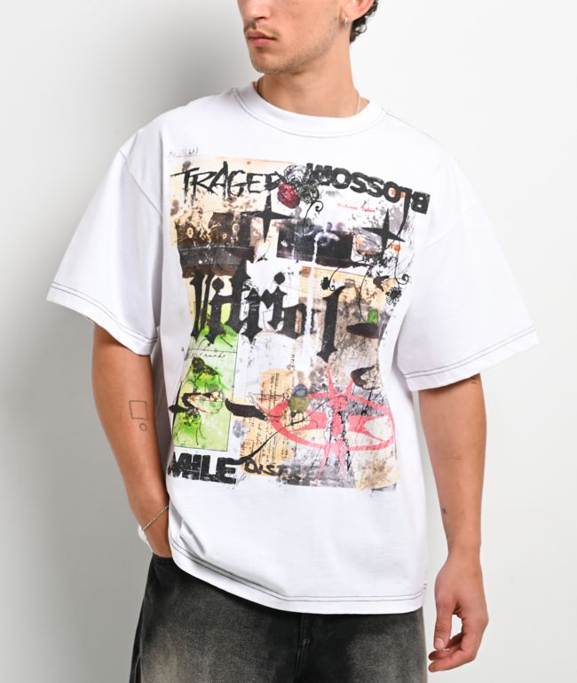 Vitriol Stain White T-Shirt - Vitriol