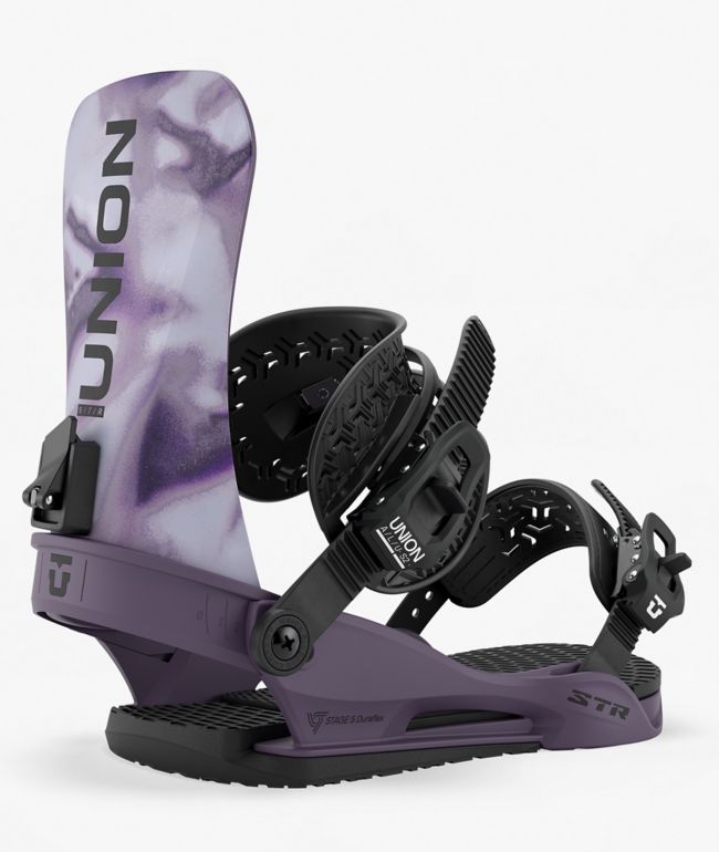 Union STR Purple Snowboard Bindings 2027 - Union Bindings