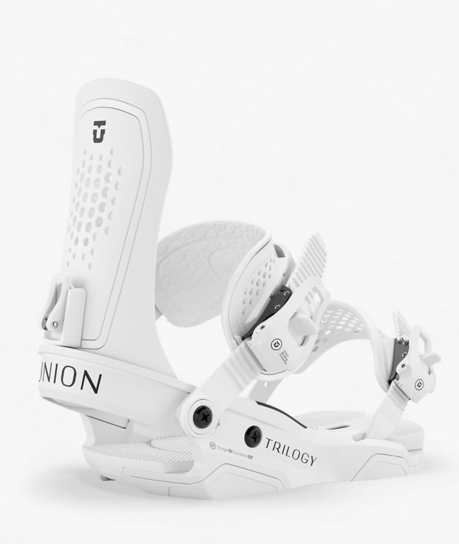 Union Women's Trilogy White Snowboard Bindings 2027 - Union Bindings