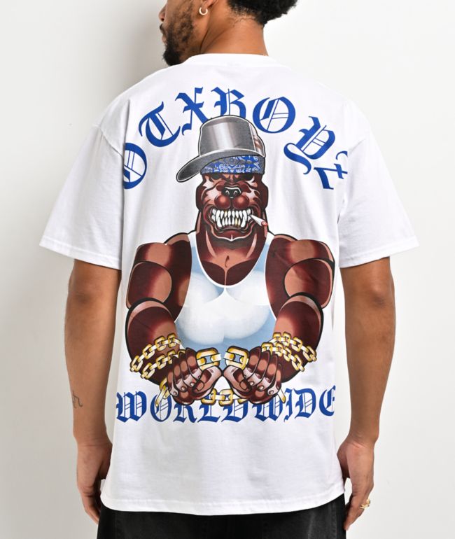 OTXBOYZ Dogg Pound White T-Shirt (SOLD Only) - OTX Boyz