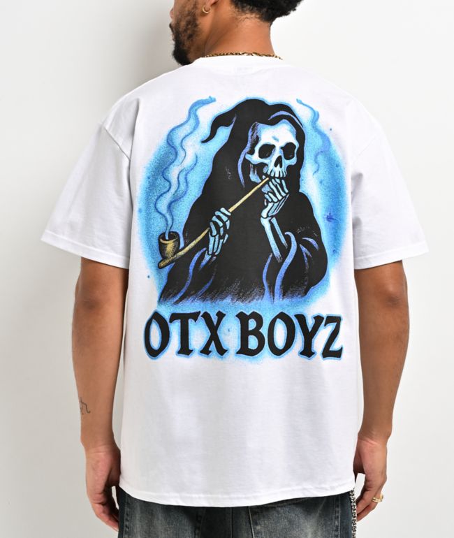 OTXBOYZ Reaper White T-Shirt (SOLD Only) - OTX Boyz