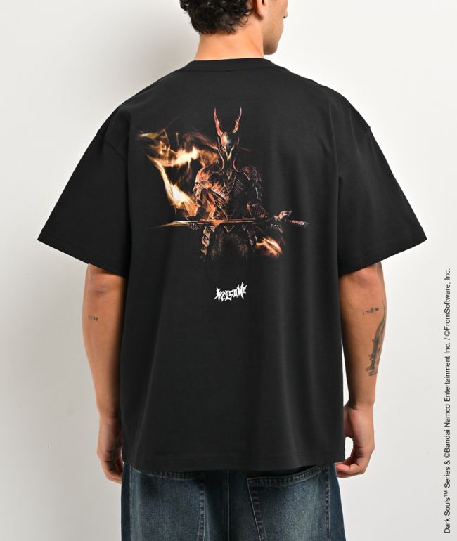 Welcome x Dark Souls Black Knight T-Shirt - Welcome Skateboards
