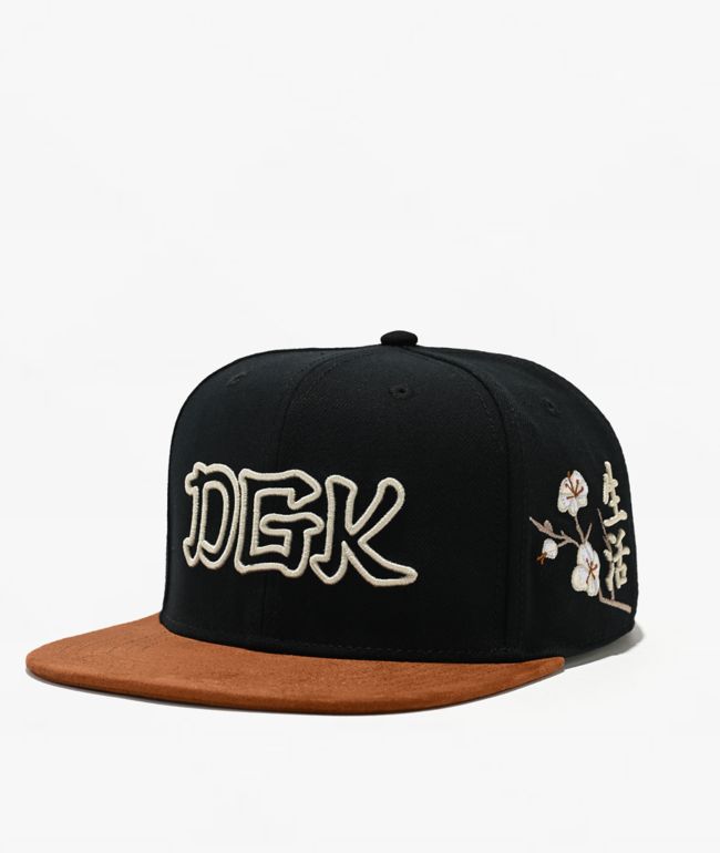 DGK Zion Black Snapback Hat - DGK