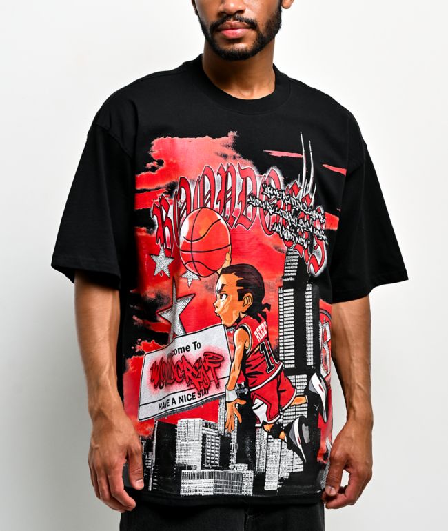The Boondocks Fly Dunk Black T-Shirt - Boondocks