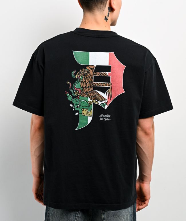 Primitive National Dirty P Black Heavyweight T-Shirt - Primitive