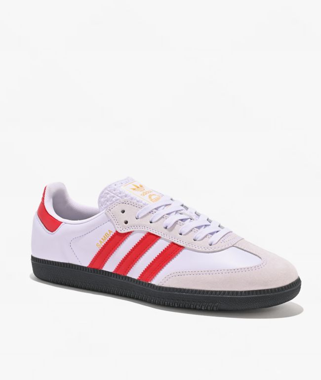 adidas Samba ADV Frozen Purple, Red & Black Skate Shoes - adidas