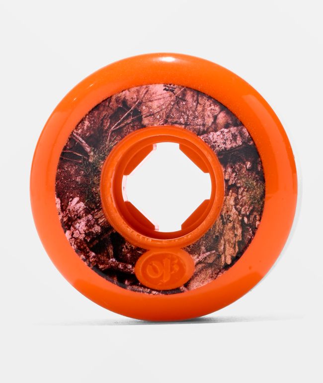 OJ x Realtree Keyframes 56mm 92a Orange Skateboard Wheels - OJ Wheels