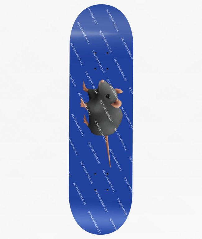 Sci-Fi Fantasy Lay Rat 8.5" Skateboard Deck - Sci-fi Fantasy