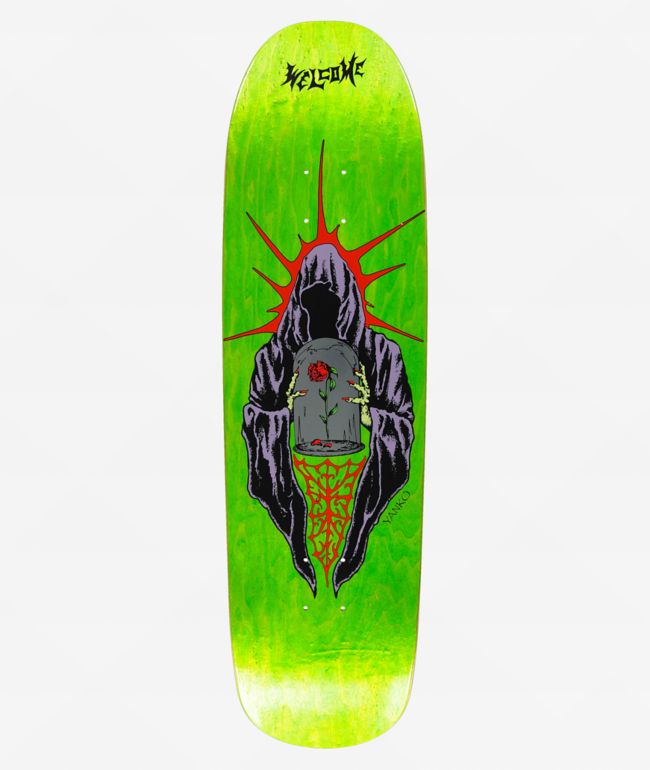Welcome Yanko Wilted On Panther 9.0" Skateboard Deck - Welcome Skateboards