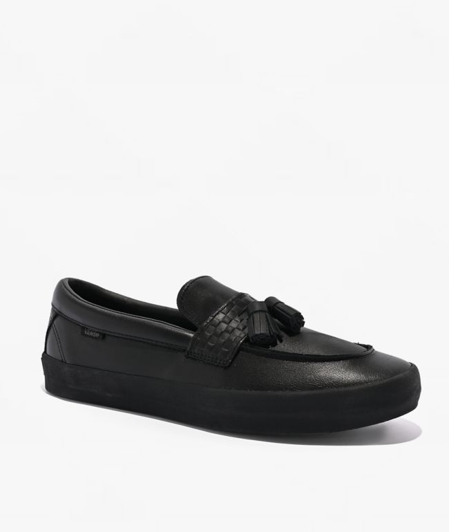 Vans Tassel Black Loafer Skate Shoes - Vans