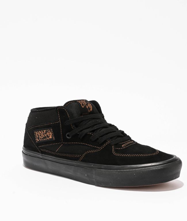Vans Skate Half Cab Black & Brown Shoes - Vans