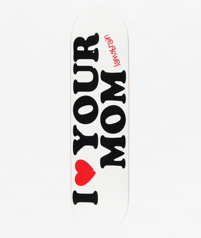 Lamebrain True Love 8.0" Skateboard Deck - Lamebrain Skateboards