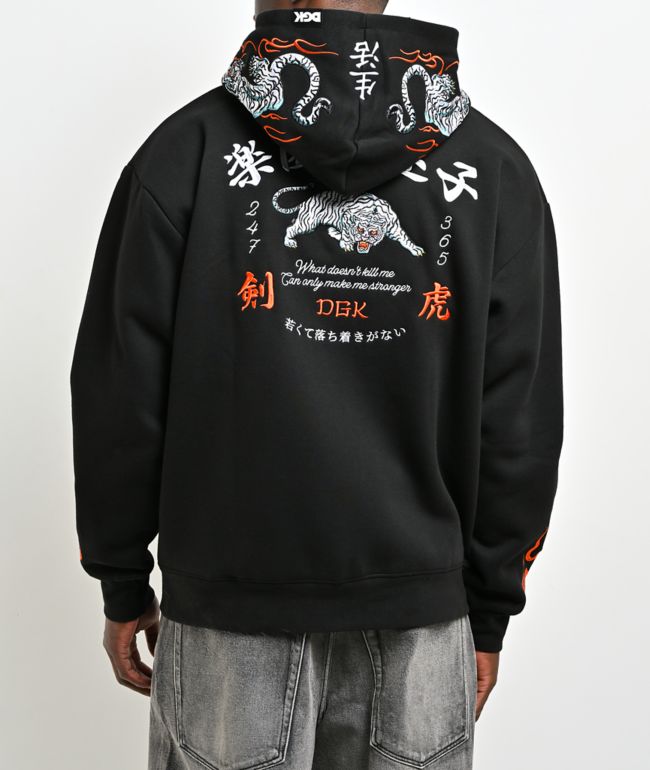 DGK Roamer Black Zip Hoodie - DGK
