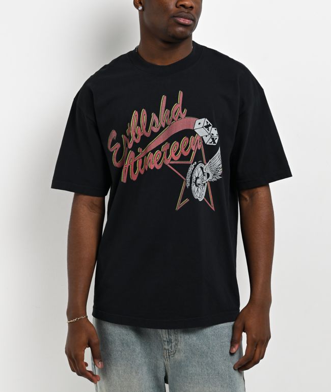 EST 19XX Dice Black T-Shirt - EST 19XX