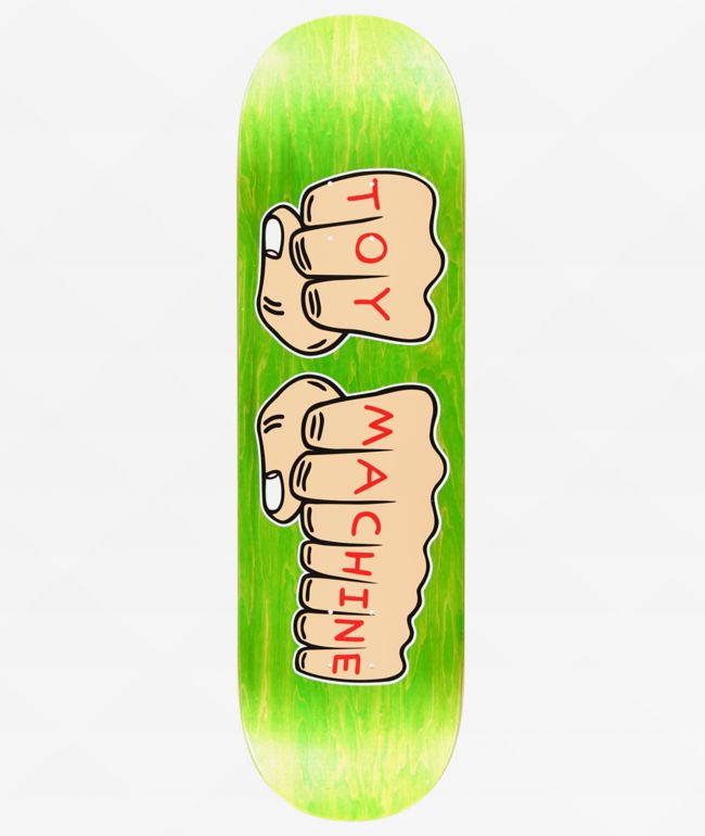 Toy Machine Fists 9.0" Skateboard Deck - Toy Machine