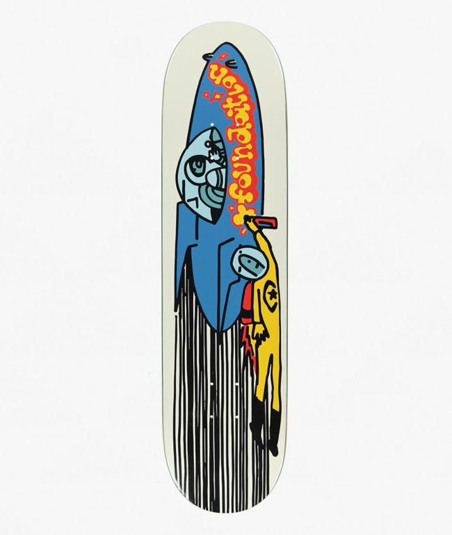Foundation Spaceship 8.0" Skateboard Deck - Foundation Skateboards