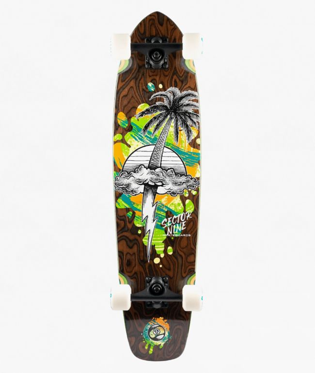 Sector 9 Strand Squall 34" Cruiser Skateboard Complete - Sector 9