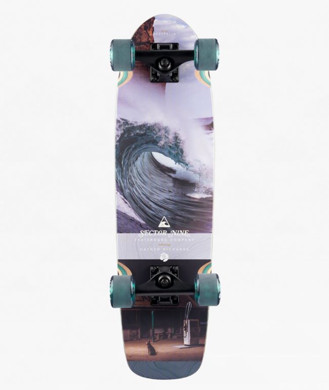 Sector 9 Jammer Rips 28.5" Cruiser Skateboard Complete - Sector 9