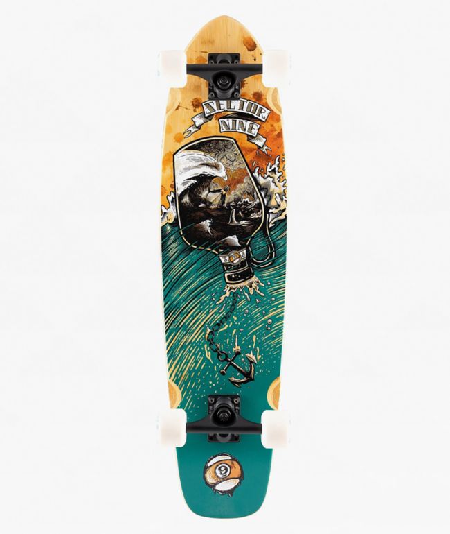Sector 9 Strand Storm 34" Cruiser Skateboard Complete - Sector 9