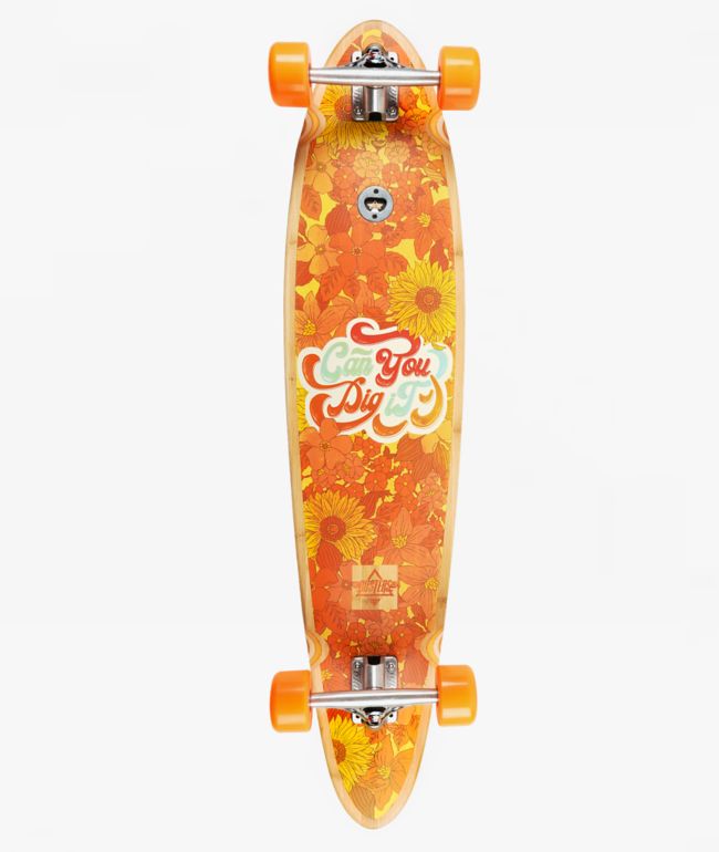 Dusters Dig It 40" Pintail Longboard Complete - Dusters