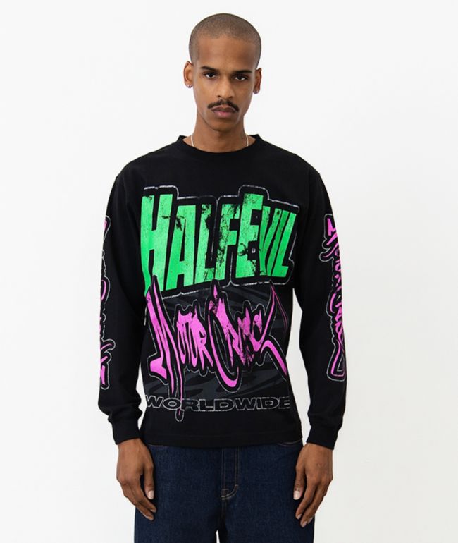 ITA Fractal Grey Crop Zip Hoodie | Zumiez
