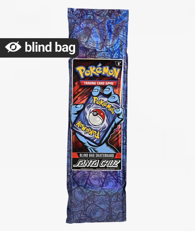 Santa Cruz x Pokémon TCG Blind Bag Skateboard Deck - Santa Cruz Skate