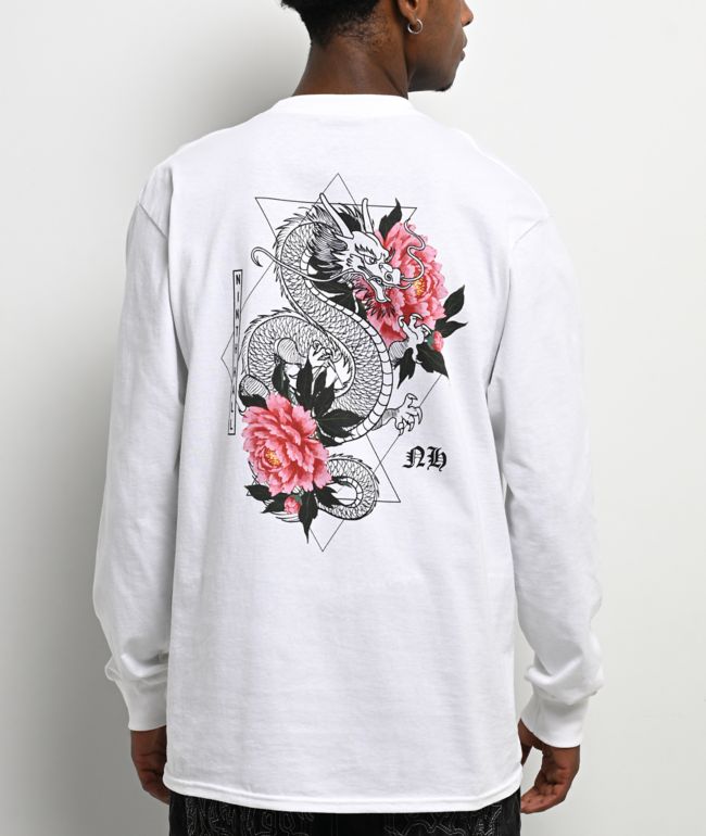Ninth Hall Venom White Long Sleeve T-Shirt - Ninth Hall