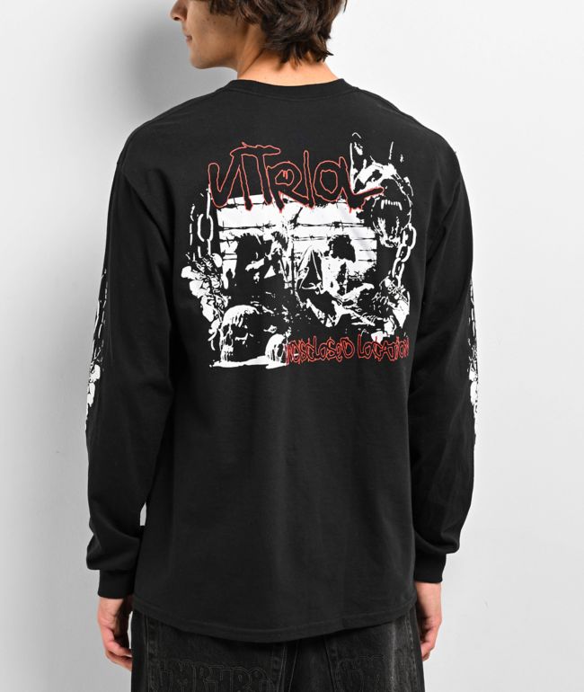 Vitriol Undisclosed Black Long Sleeve T-Shirt - Vitriol