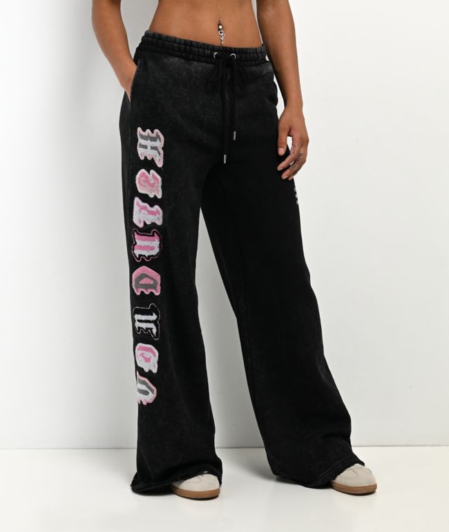 Von Dutch Mineral Black Sweatpants - Von Dutch