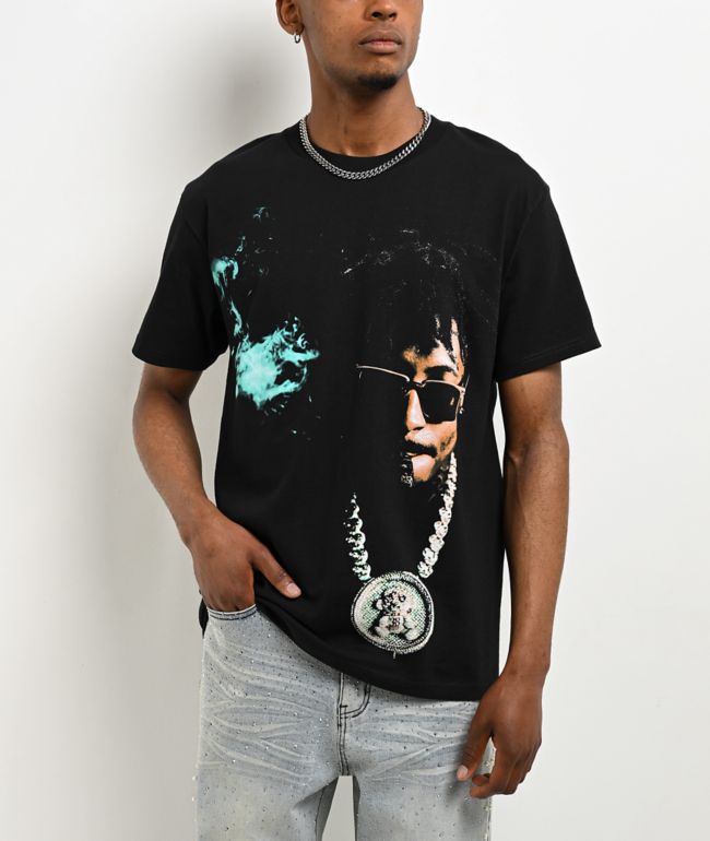 NBA YoungBoy Smoke Black T-Shirt - NBA YoungBoy