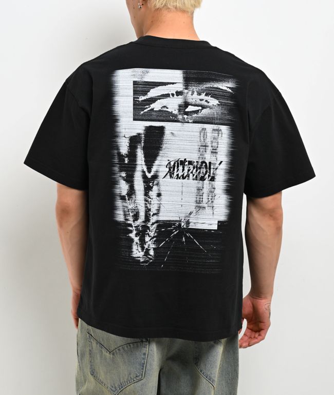 Vitriol Reflective Puddle Black T-Shirt - Vitriol