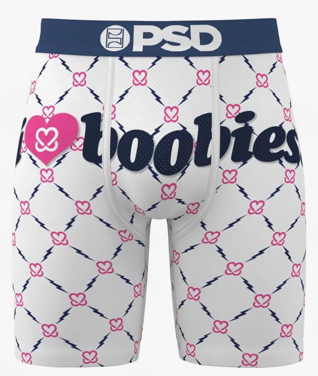PSD x Keep A Breast Haute Hearted Men's Boxer Briefs - PSD Underwear