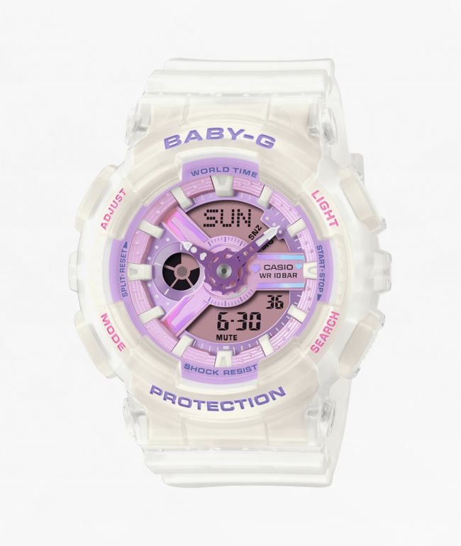 G-Shock Baby-G BA-110PD-7ACR Clear Analog & Digital Watch - G-Shock